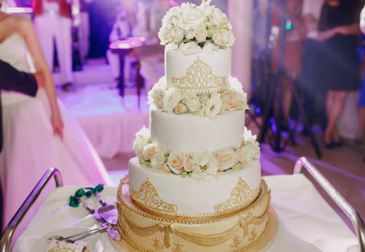 Verschiedene torten für hochzeiten